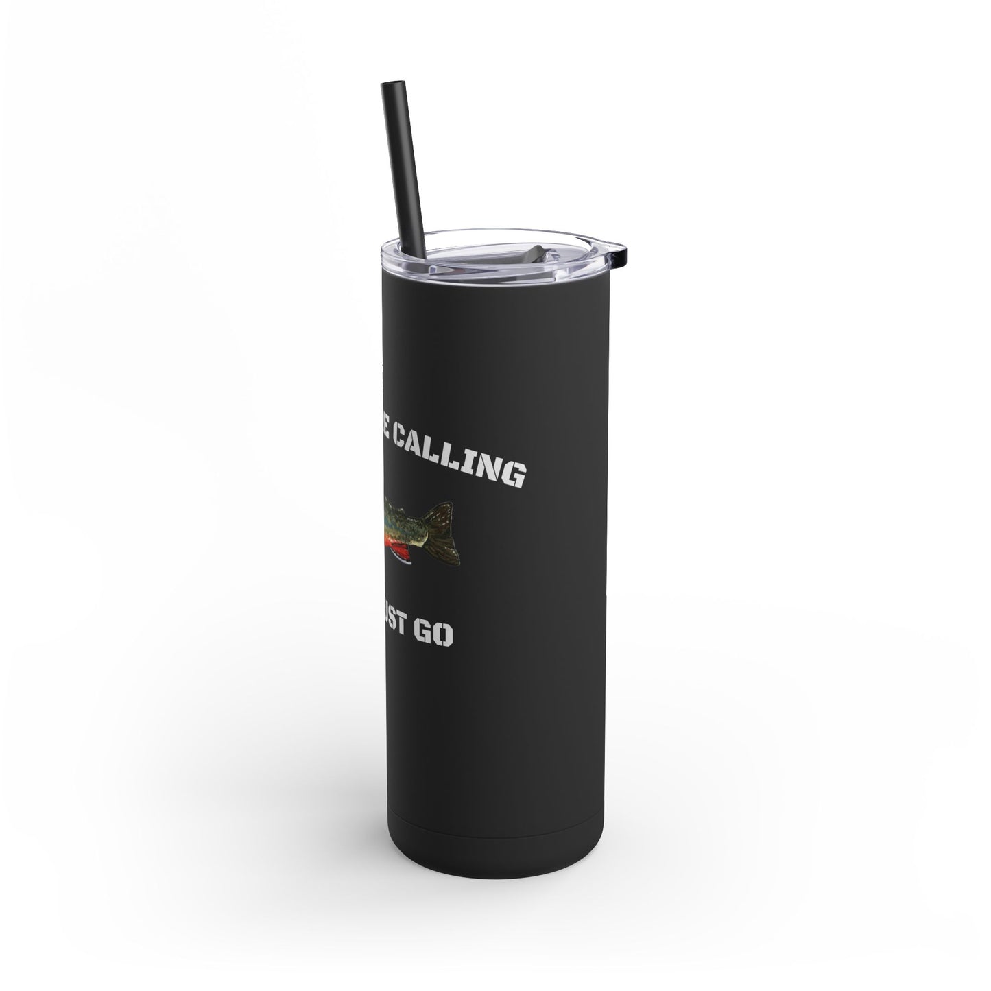 Fishing Lover's 20oz Tumbler - Perfect for Outdoors, Travel, Gifts, Father's Day, Camping, and More!