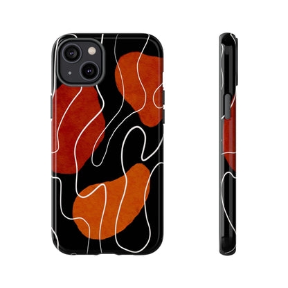 Stylish Phone Case with Abstract Design, Tough Cases for Modern Life, Trendy Phone Accessory, Unique Gift Idea, Holiday Present