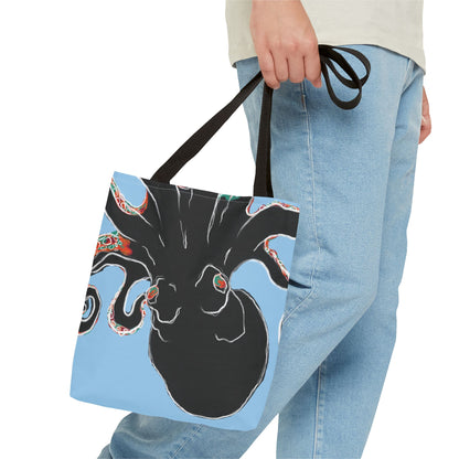 Octopus Tote Bag, Ocean Lover Gift, Reusable Shopping Bag, Beach Accessory, Eco-Friendly Bag, Grocery Tote