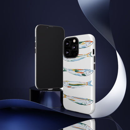 Tough Cases – Artistic Fish Design Phone Case, Unique Gift for Aquatic Lovers, Perfect for Birthdays, Holidays, and Everyday Use, Quirky Cases, Fun Phone Cases