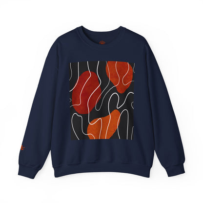 Abstract Modern Crewneck Sweatshirt, Cozy Casual Wear, Gift for Art Lovers, Stylish Layering, Perfect for Fall/Winter, Unique Graphic [...]