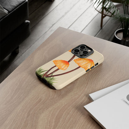 Mushroom Phone Case, Tough Cases for Nature Lovers, Unique Phone Covers, Gifts for Eco Enthusiasts, Fun Protective Cases