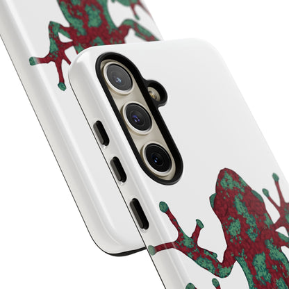 Frog Phone Case, Tough Cases, Eco-Friendly Phone Accessories, Unique Gifts for Nature Lovers, Cute Frog Design