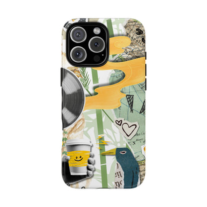 Artistic Phone Case, Unique Cell Phone Cover, Trendy Gifts for Music Lovers, Eco-Friendly Phone Accessory, Stylish Tech Gifts, Cool Cases, Unique Phone Cases