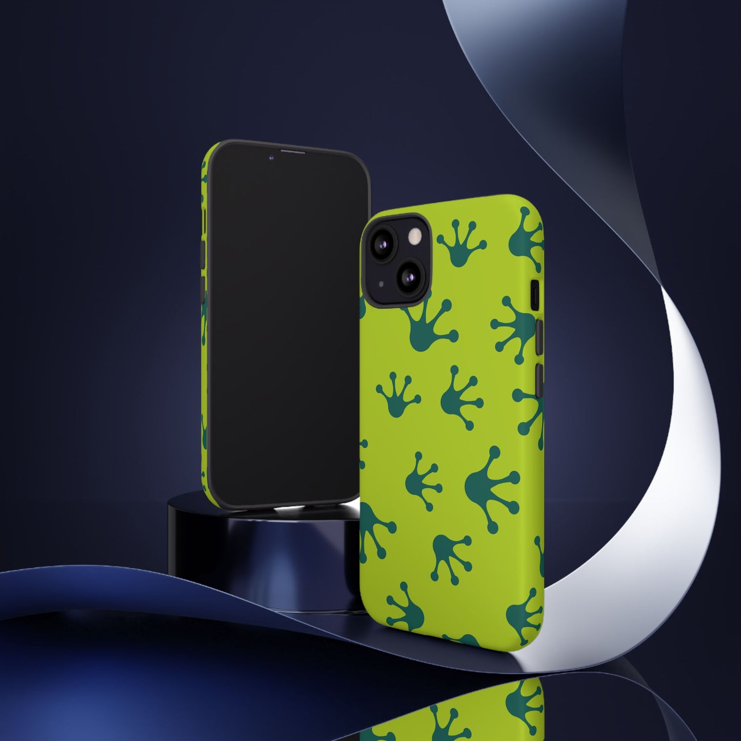 Frog Pattern Phone Case, Fun and Colorful Phone Cover, Durable Phone Protection, Gifts for Nature Lovers, Unique Accessory