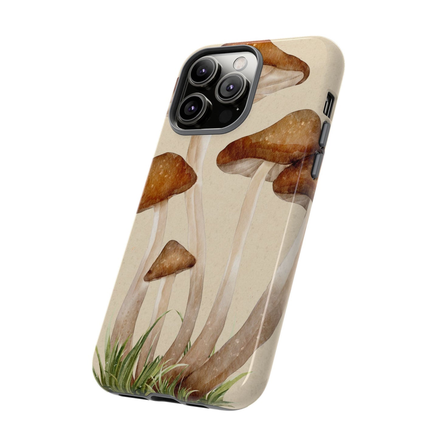 Mushroom Phone Case - Nature Lover, Eco-Friendly Gift, Cute Cell Phone Cover, Aesthetic Tech Accessory, Unique Fall Decor, Artsy Phone Cases, Cute, Gift for Her, Nature-inspired Designs, Durable Cases
