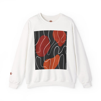 Abstract Modern Crewneck Sweatshirt, Cozy Casual Wear, Gift for Art Lovers, Stylish Layering, Perfect for Fall/Winter, Unique Graphic [...]