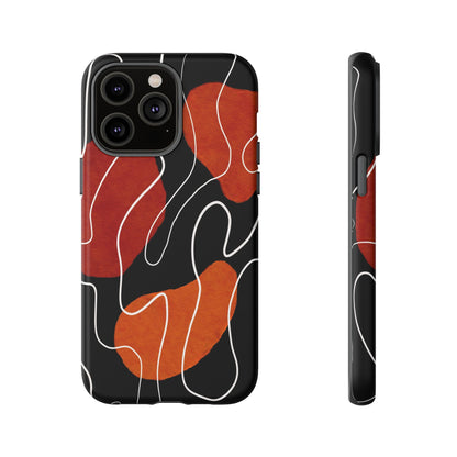 Stylish Phone Case with Abstract Design, Tough Cases for Modern Life, Trendy Phone Accessory, Unique Gift Idea, Holiday Present