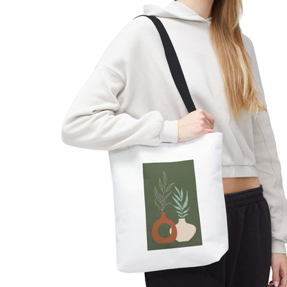 Stylish AOP Tote Bag, Eco-Friendly Shopping Bag, Reusable Carryall, Art Print Handbag, Gift for Her