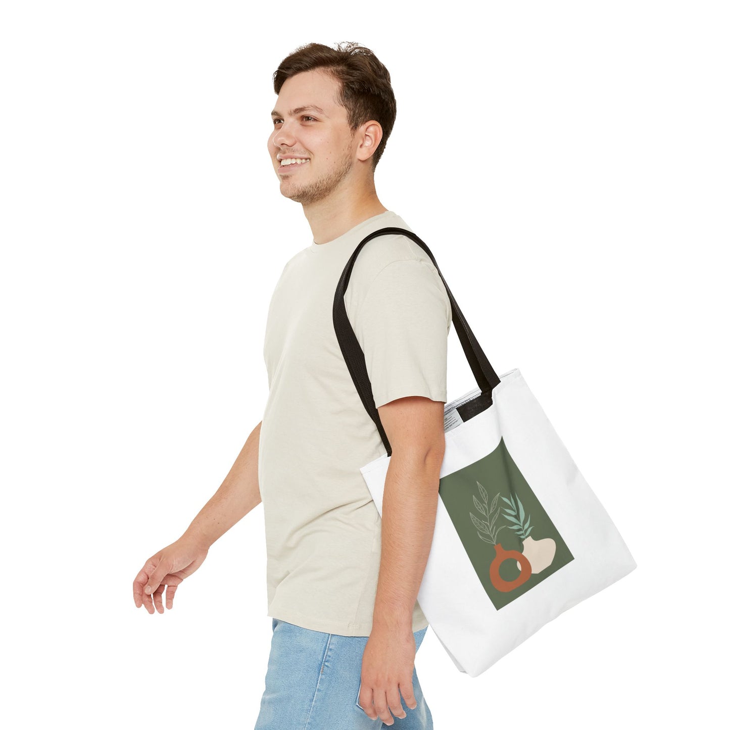 Stylish AOP Tote Bag, Eco-Friendly Shopping Bag, Reusable Carryall, Art Print Handbag, Gift for Her