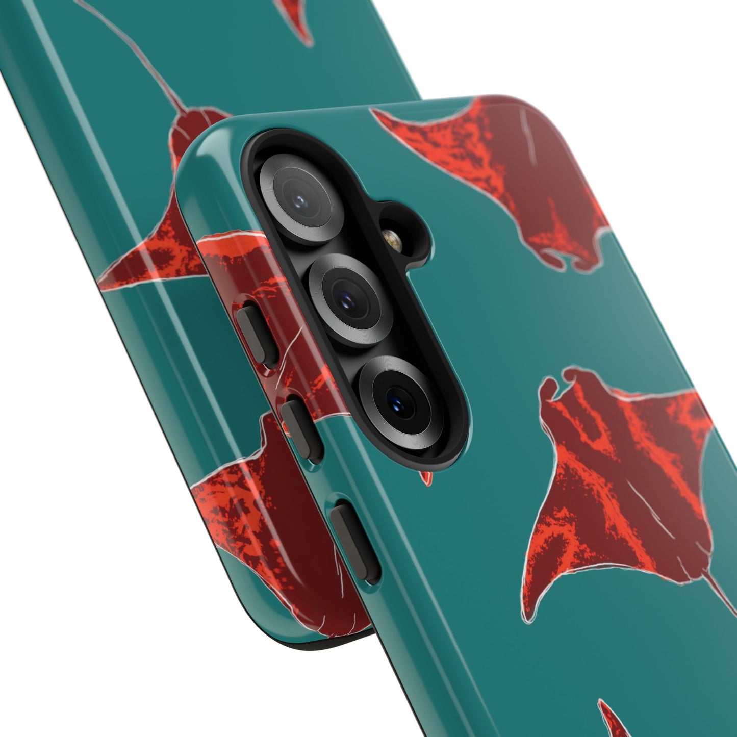 Manta Ray Phone Case, Tropical Phone Cover, Ocean Vibe Accessories, Summer Gift Idea, Marine Animal Merchandise