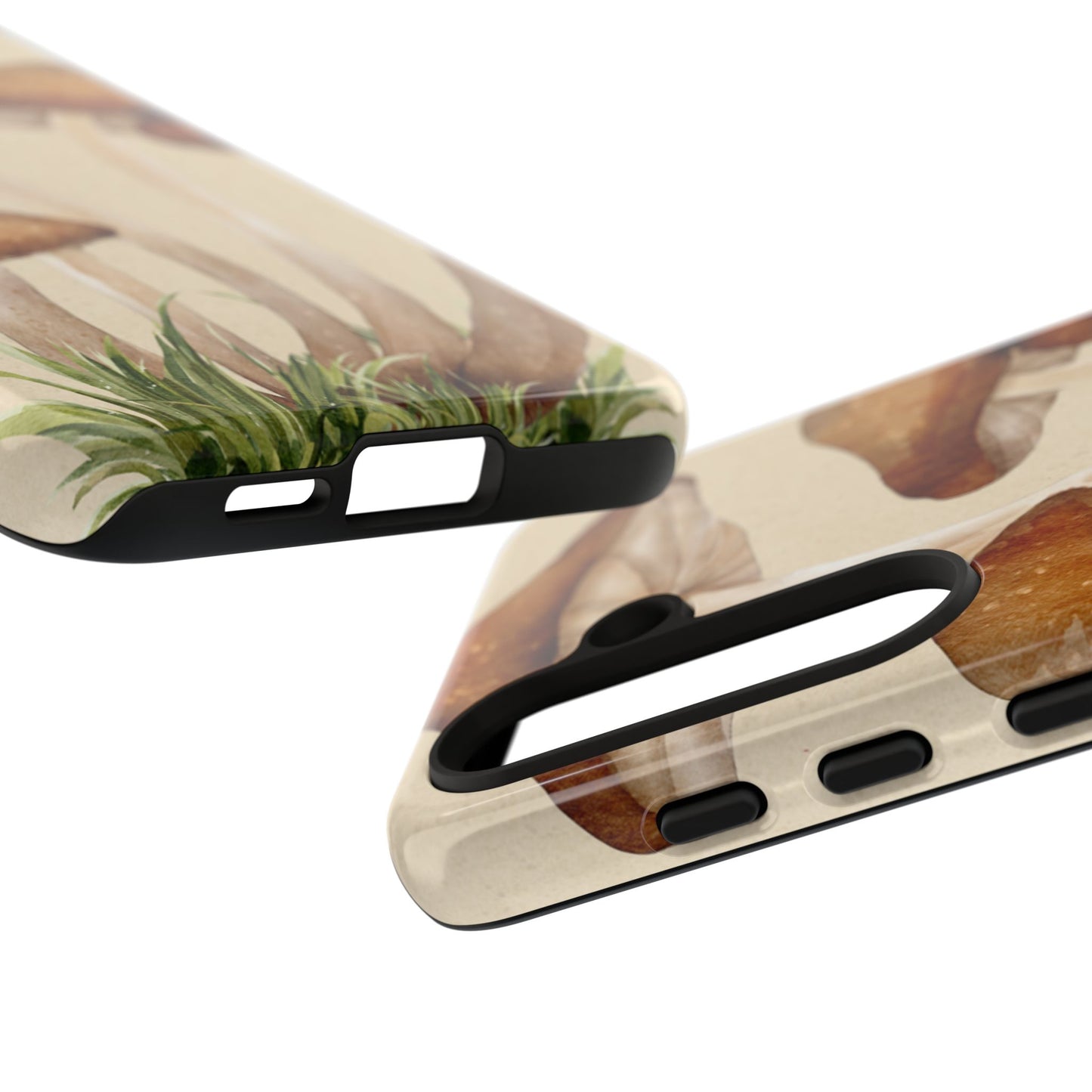 Mushroom Phone Case - Nature Lover, Eco-Friendly Gift, Cute Cell Phone Cover, Aesthetic Tech Accessory, Unique Fall Decor, Artsy Phone Cases, Cute, Gift for Her, Nature-inspired Designs, Durable Cases