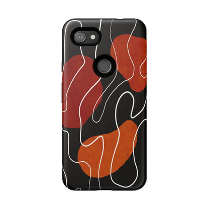 Stylish Phone Case with Abstract Design, Tough Cases for Modern Life, Trendy Phone Accessory, Unique Gift Idea, Holiday Present