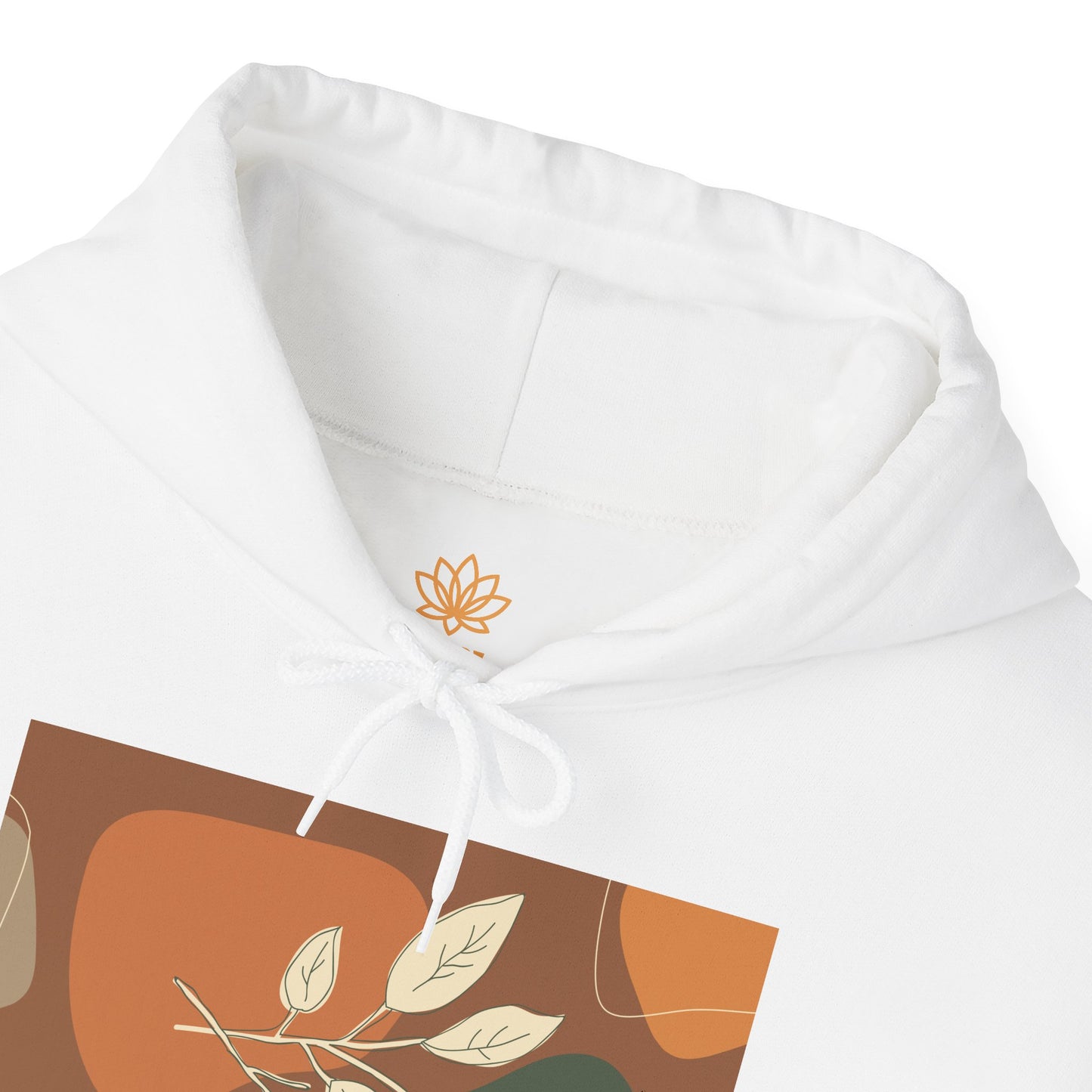 Botanical Design Unisex Hoodie, Cozy Sweatshirt for Nature Lovers, Gift for Friends, Autumn Fashion, Comfortable Casual Wear