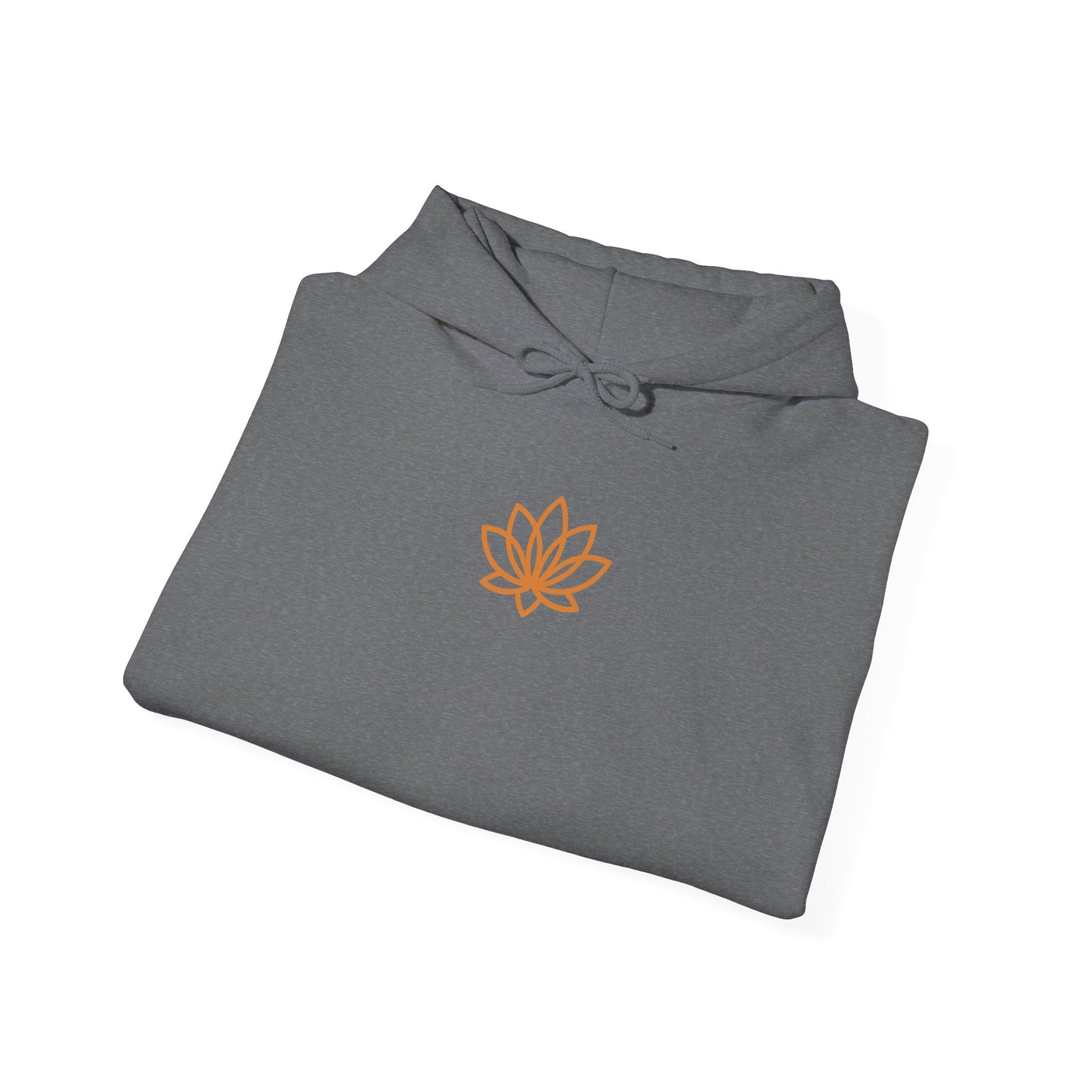Serene Adventure Hoodie with Lotus Design, Eco-Friendly Sweatshirt for Outdoors, Yoga, Surfing, Beach Days, Mindfulness, Gift for Her, Gift for Him, Kayak Sweatshirt, Outdoor Designs