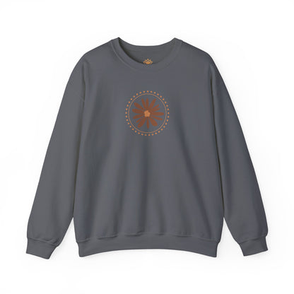 Floral Crewneck Sweatshirt, Cozy, Unisex, Gifts for Her, Casual Wear, Trendy Sweatshirt, Perfect for Fall