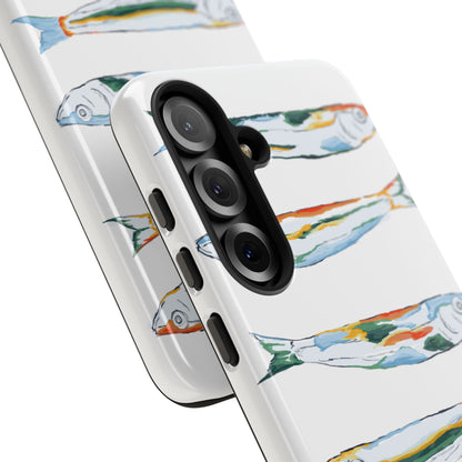 Tough Cases – Artistic Fish Design Phone Case, Unique Gift for Aquatic Lovers, Perfect for Birthdays, Holidays, and Everyday Use, Quirky Cases, Fun Phone Cases
