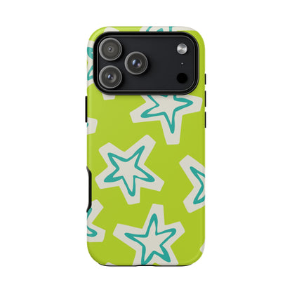 Trendy Star Phone Case | Tough Cases, Gift for Him/Her, Durable Smartphone Cover, Phone Accessories, Summer Vibes