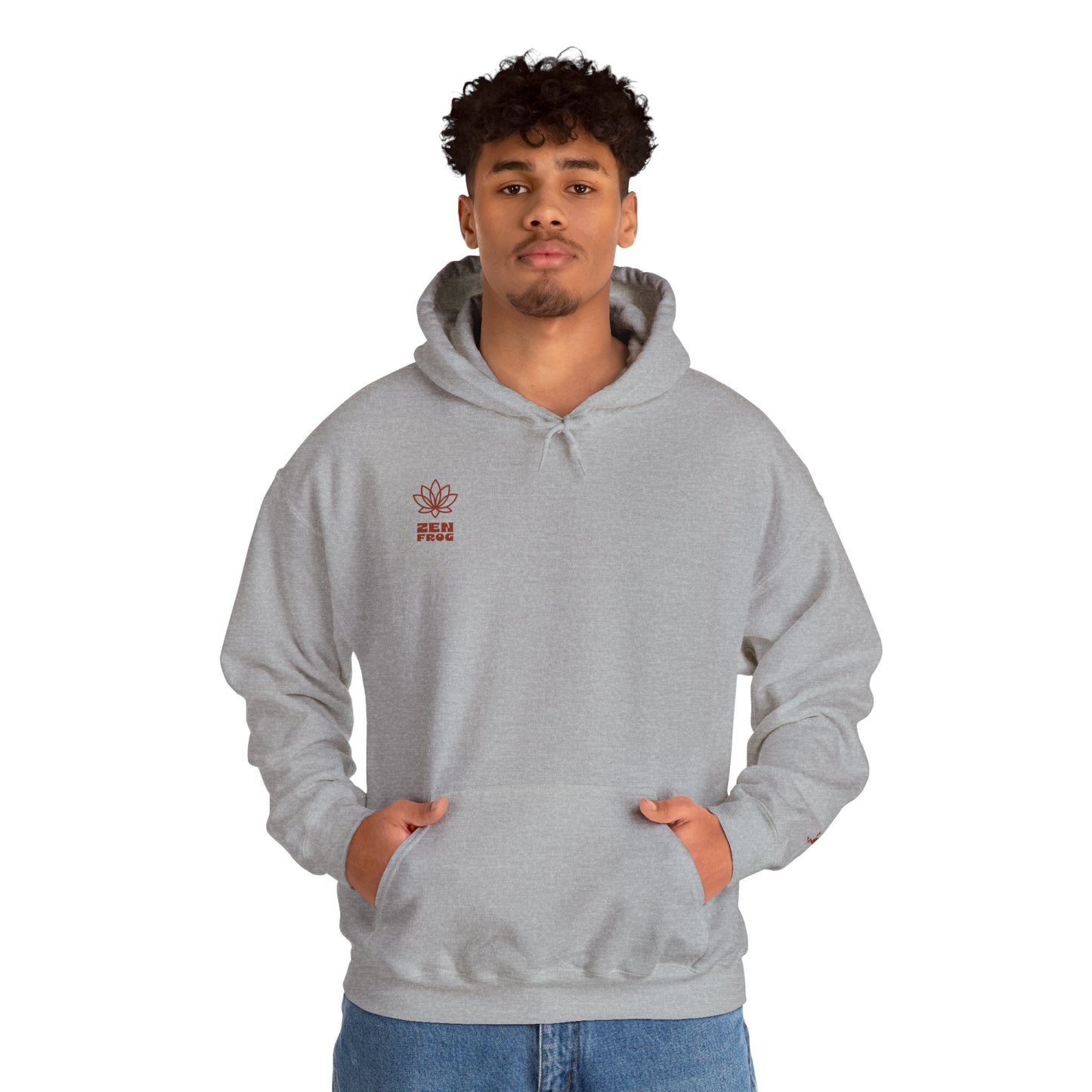 Artistic Unisex Hooded Sweatshirt - Cozy Streetwear, Casual Outfit, Perfect Gift, Fall Fashion, Graphic Hoodie