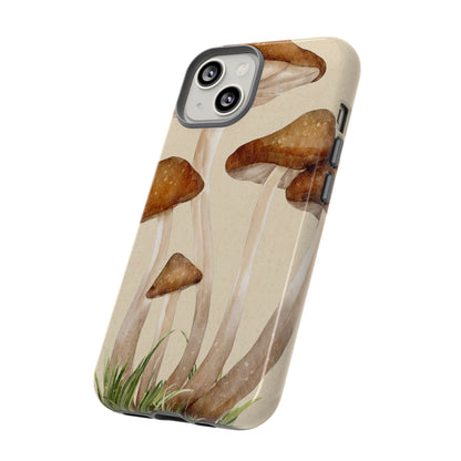 Mushroom Phone Case - Nature Lover, Eco-Friendly Gift, Cute Cell Phone Cover, Aesthetic Tech Accessory, Unique Fall Decor, Artsy Phone Cases, Cute, Gift for Her, Nature-inspired Designs, Durable Cases
