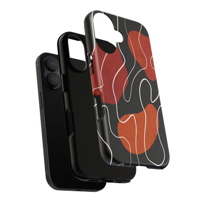 Stylish Phone Case with Abstract Design, Tough Cases for Modern Life, Trendy Phone Accessory, Unique Gift Idea, Holiday Present