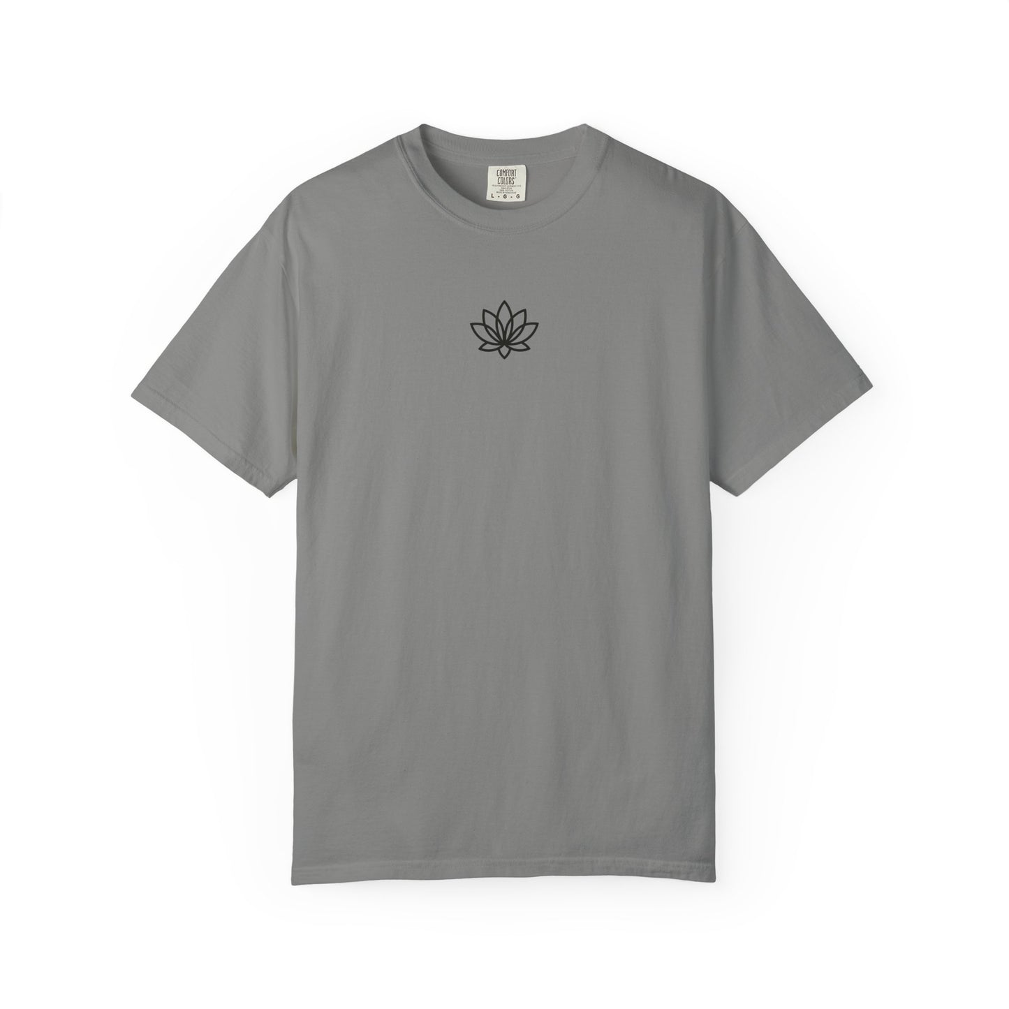 Lotus Bloom Unisex T-shirt, Soft Cotton Tee, Spiritual Gift, Meditation Wear, Casual Daily Outfit, Nature Lover Apparel