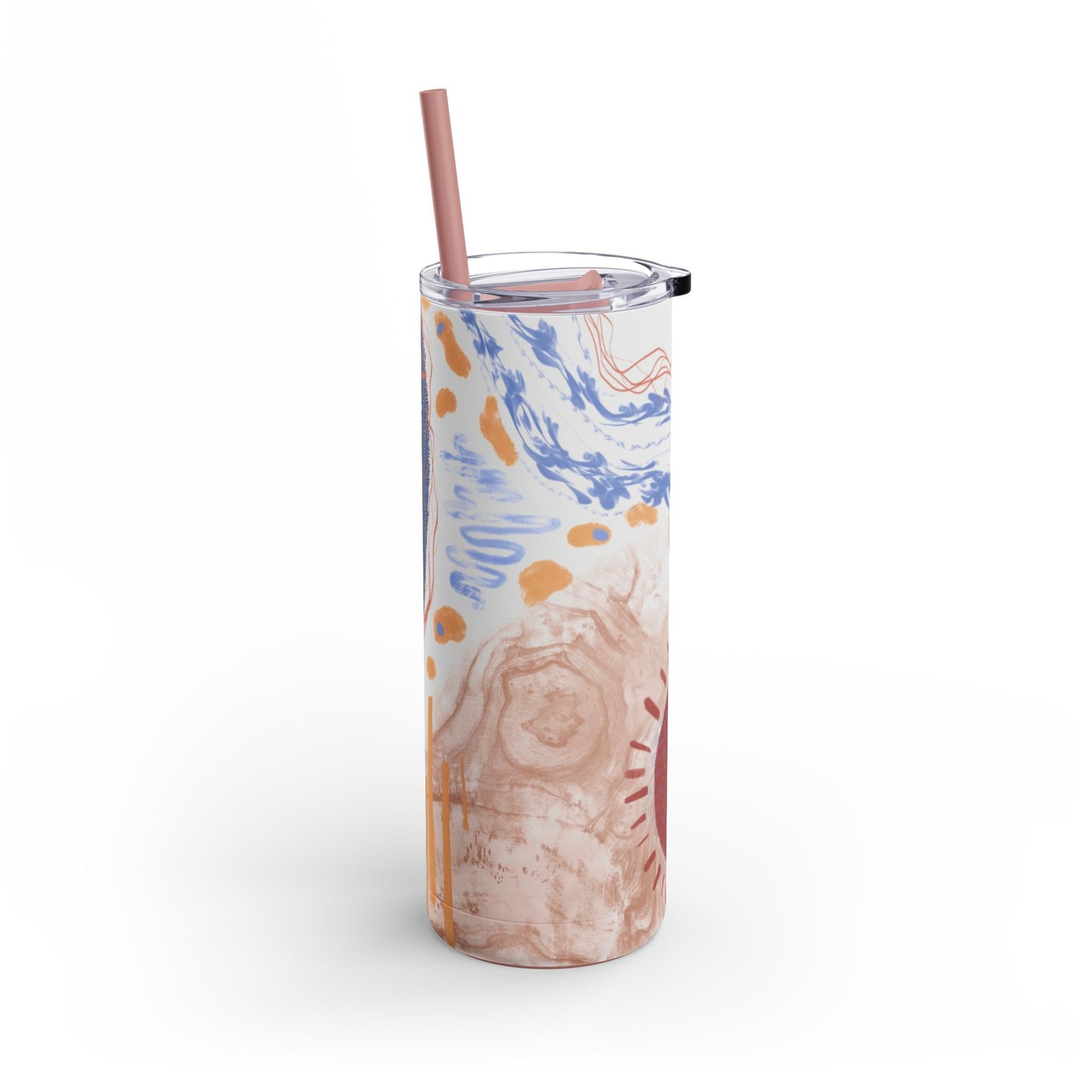 Artistic Skinny Tumbler | Unique 20oz Travel Mug | Eco-Friendly Hydration | Perfect Gift for Coffee Lovers, Art Enthusiasts, [...]
