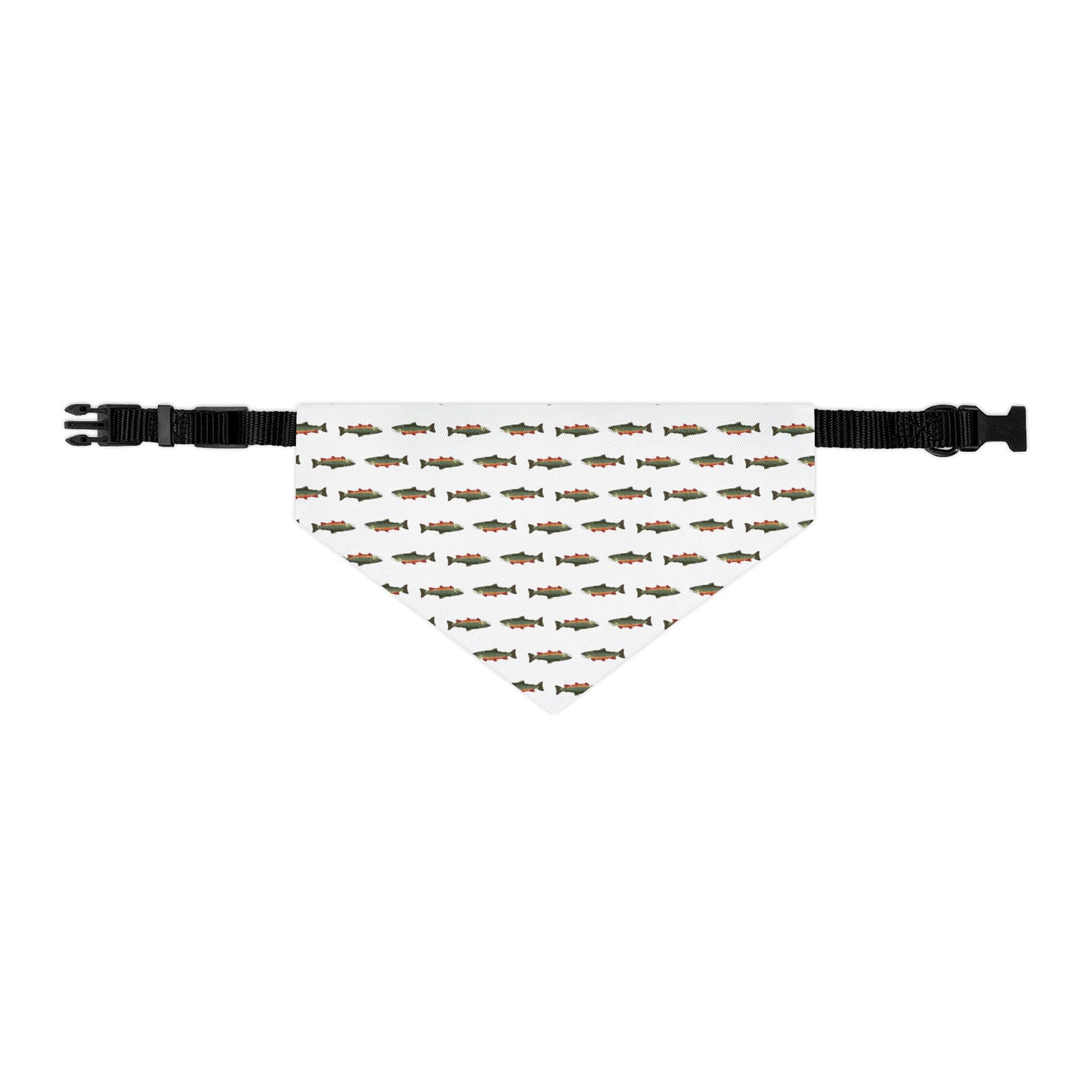 Fishing-Themed Pet Bandana Collar for Dog Lovers, Dog Accessory, Pet Fashion, Outdoor Adventure, Gift for Pet Owners