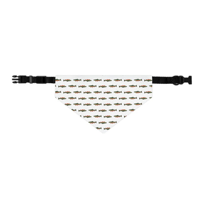 Fishing-Themed Pet Bandana Collar for Dog Lovers, Dog Accessory, Pet Fashion, Outdoor Adventure, Gift for Pet Owners