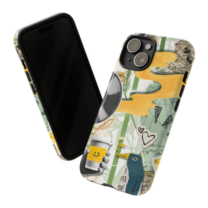 Artistic Phone Case, Unique Cell Phone Cover, Trendy Gifts for Music Lovers, Eco-Friendly Phone Accessory, Stylish Tech Gifts, Cool Cases, Unique Phone Cases