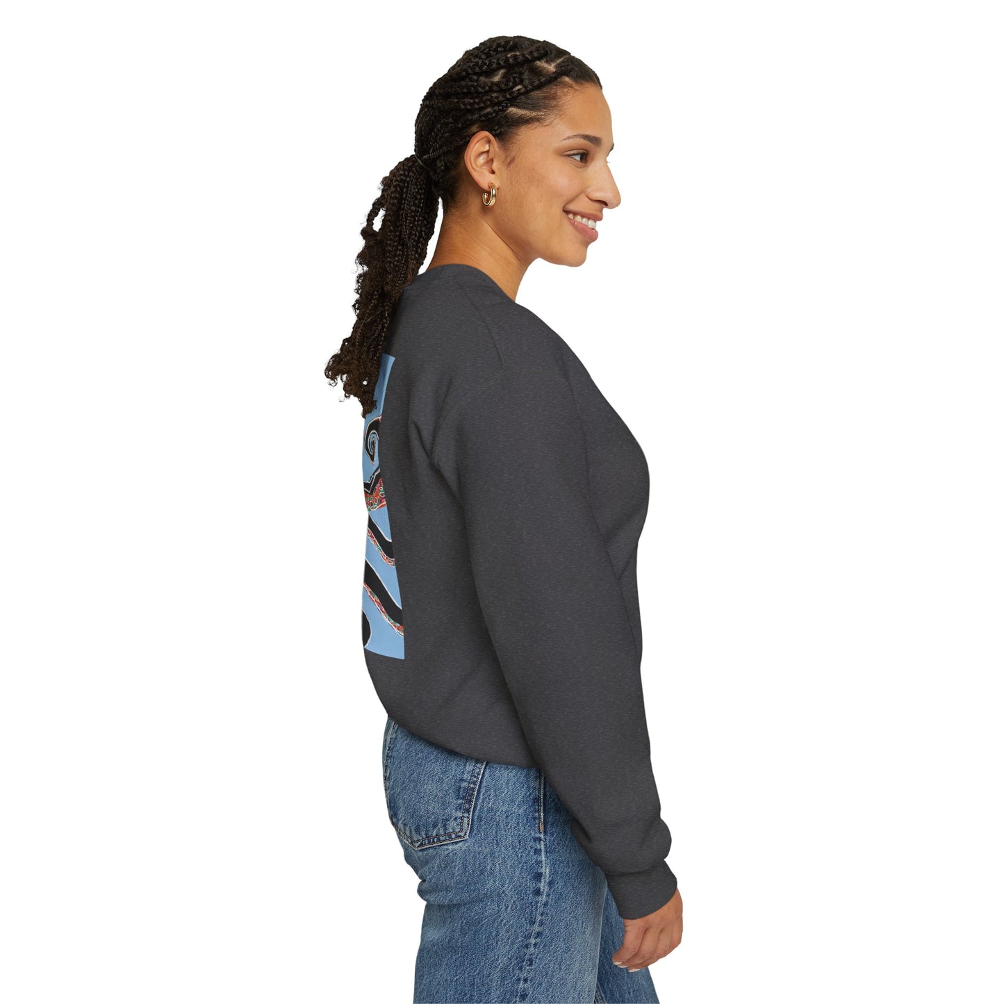 Artsy Octopus Crewneck Sweatshirt | Unisex Cozy Apparel, Perfect Gift for Sea Lovers, Casual Fashion for All Occasions