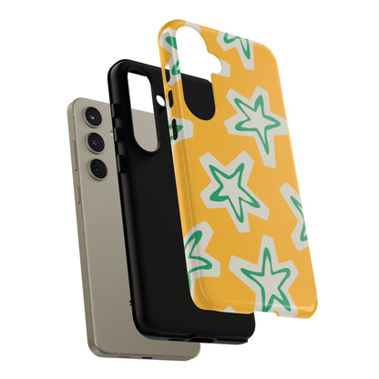 Retro Star Pattern Phone Case | Tough Cases, Colorful Cover for Phones, Phone Accessories, Gift for Her, Trendy Cases