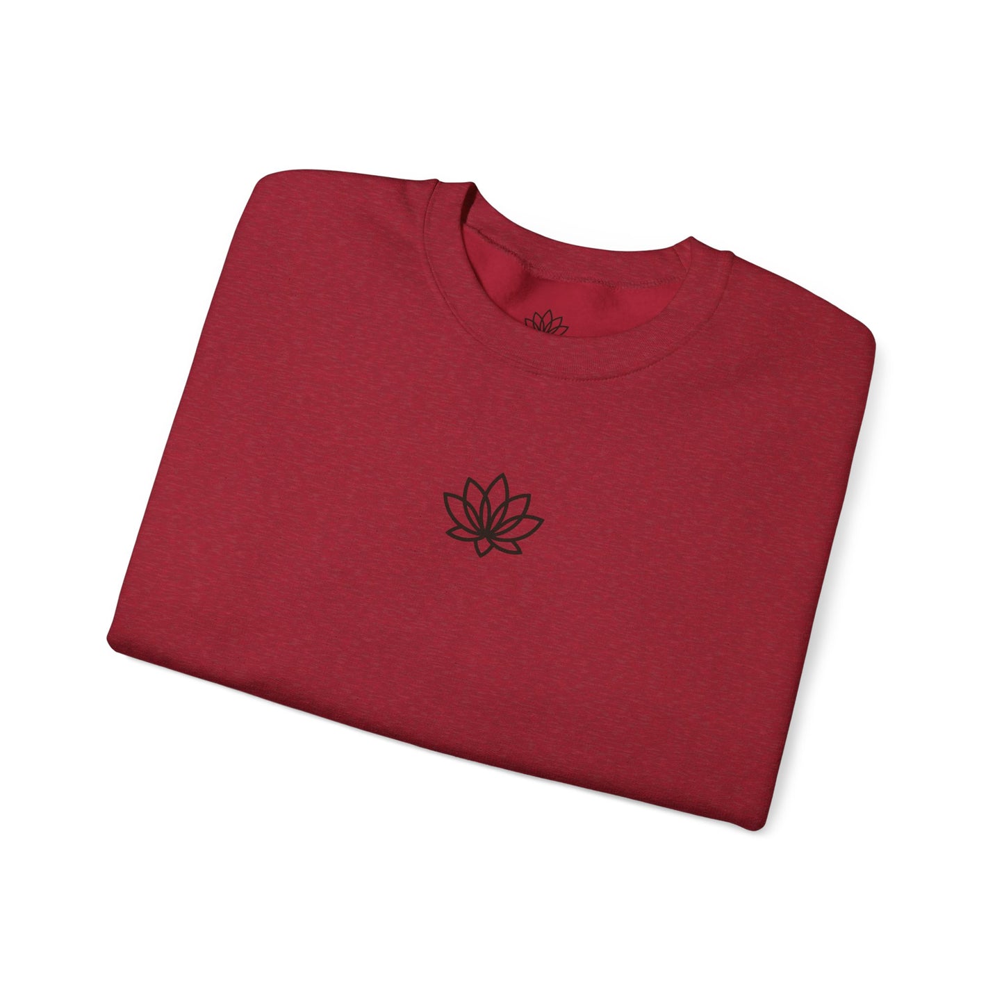 Lotus Flower Unisex Crewneck Sweatshirt, Cozy Sweatshirt, Flower Sweatshirt, Gift for Her, Casual Wear, Spring Fashion