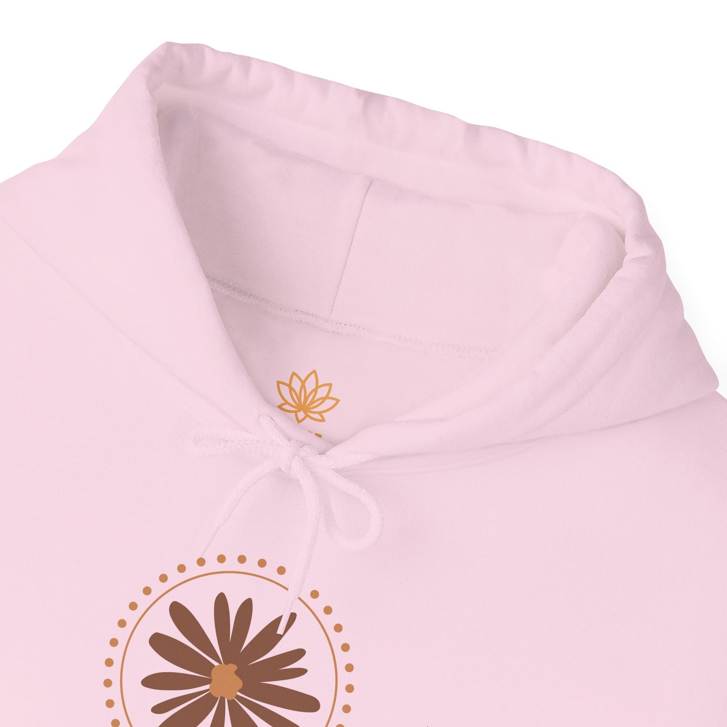 Chic Flower Design Unisex Hoodie, Cozy Sweatshirt, Trendy Gift for Her, Fall Fashion, Casual Comfort Wear