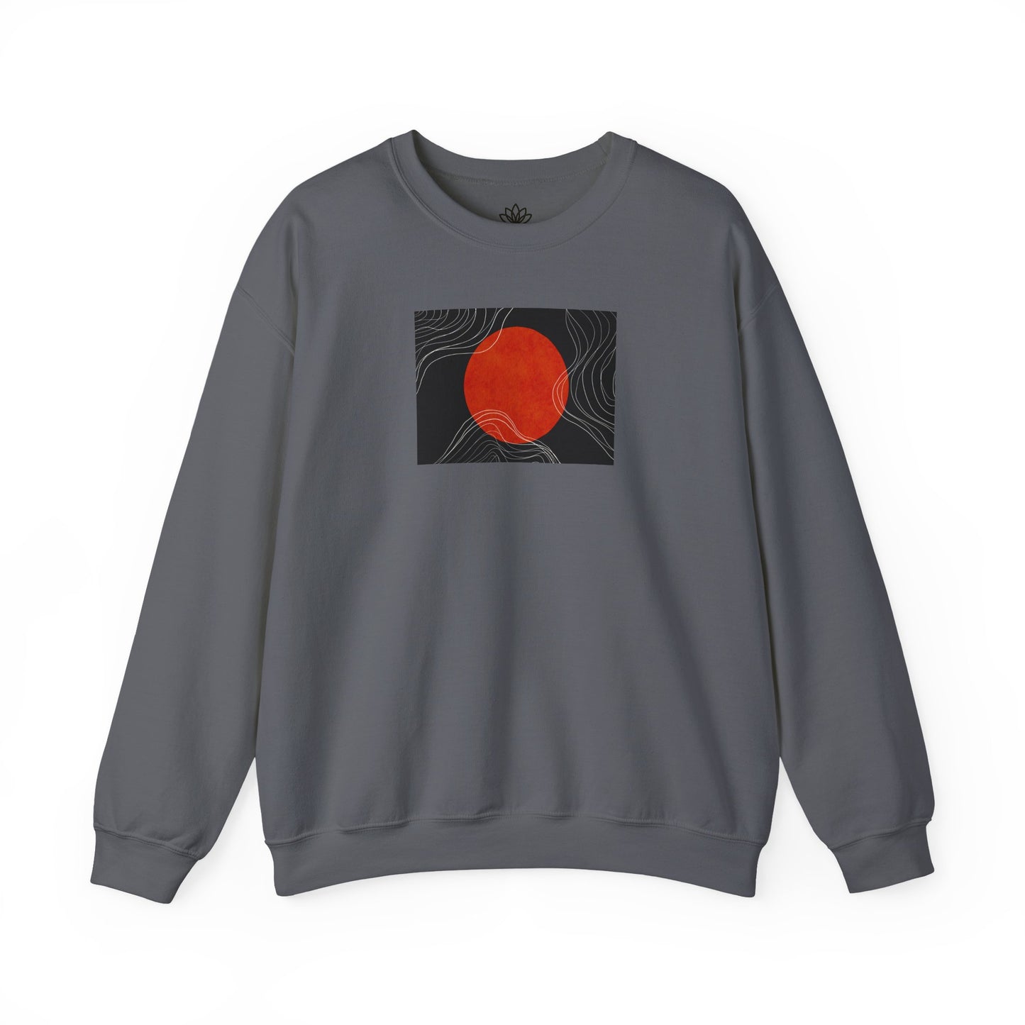 Minimalist Sunset Crewneck Sweatshirt, Cozy Unisex Sweater for Everyday Wear, Gift for Fall, Layering Essential