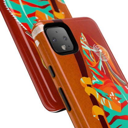 Chameleon Phone Case - Vibrant Artistic Design, Tough Cases for Animal Lovers, Unique Gift, Eco-Friendly Protection