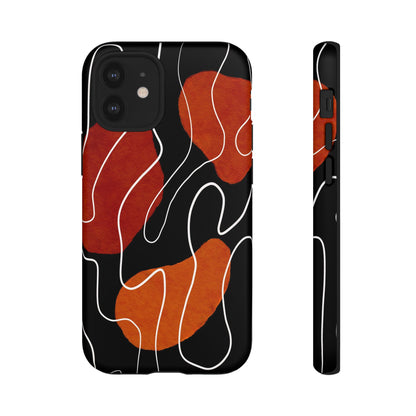 Stylish Phone Case with Abstract Design, Tough Cases for Modern Life, Trendy Phone Accessory, Unique Gift Idea, Holiday Present