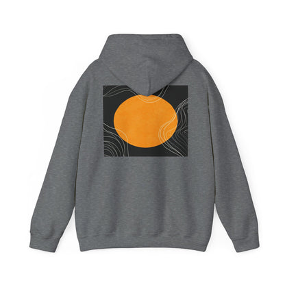 Lotus Sunshine Unisex Hoodie, Cozy Sweatshirt for Relaxation, Nature Lovers Gift, Everyday Comfort, Inspirational Outfit, Gift for Him, Gift for Her, Abstract Crewneck