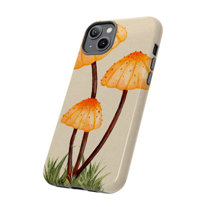 Mushroom Phone Case, Tough Cases for Nature Lovers, Unique Phone Covers, Gifts for Eco Enthusiasts, Fun Protective Cases