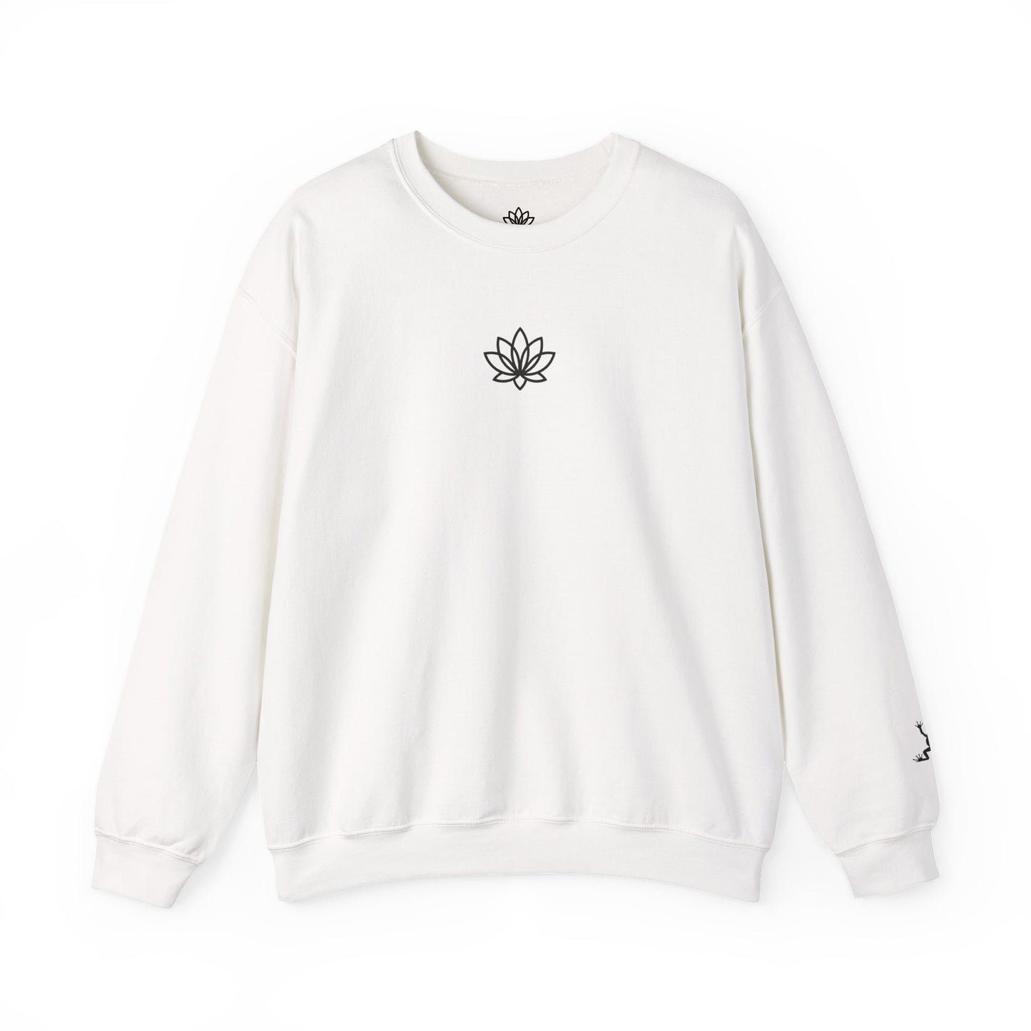 Lotus Flower Unisex Crewneck Sweatshirt, Cozy Sweatshirt, Flower Sweatshirt, Gift for Her, Casual Wear, Spring Fashion