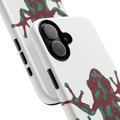 Frog Phone Case, Tough Cases, Eco-Friendly Phone Accessories, Unique Gifts for Nature Lovers, Cute Frog Design
