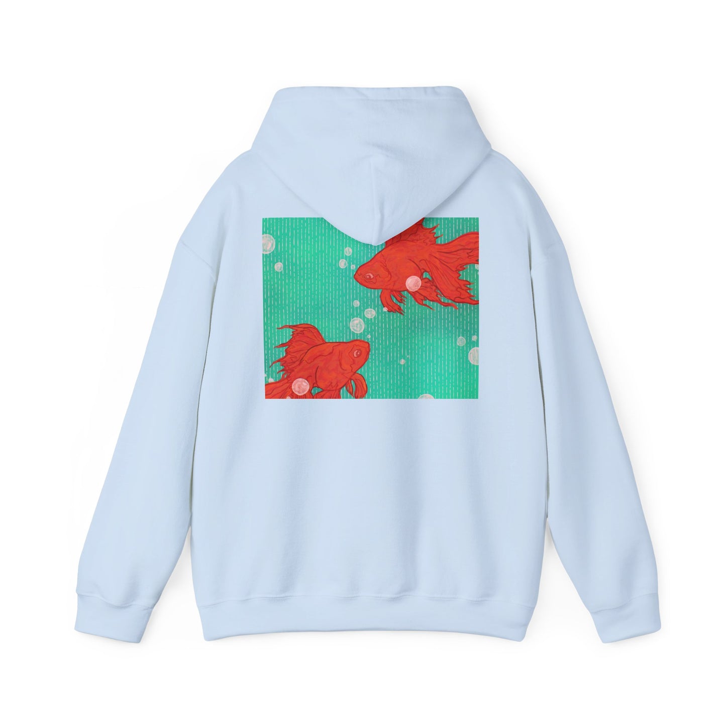 Colorful Goldfish Hoodie, Unisex Sweatshirt, Cozy Everyday Wear, Perfect for Gifts, Fun Fashion for Animal Lovers, Vibrant Pullover