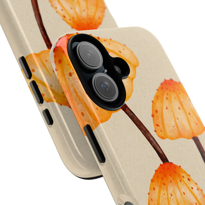 Mushroom Phone Case, Tough Cases for Nature Lovers, Unique Phone Covers, Gifts for Eco Enthusiasts, Fun Protective Cases