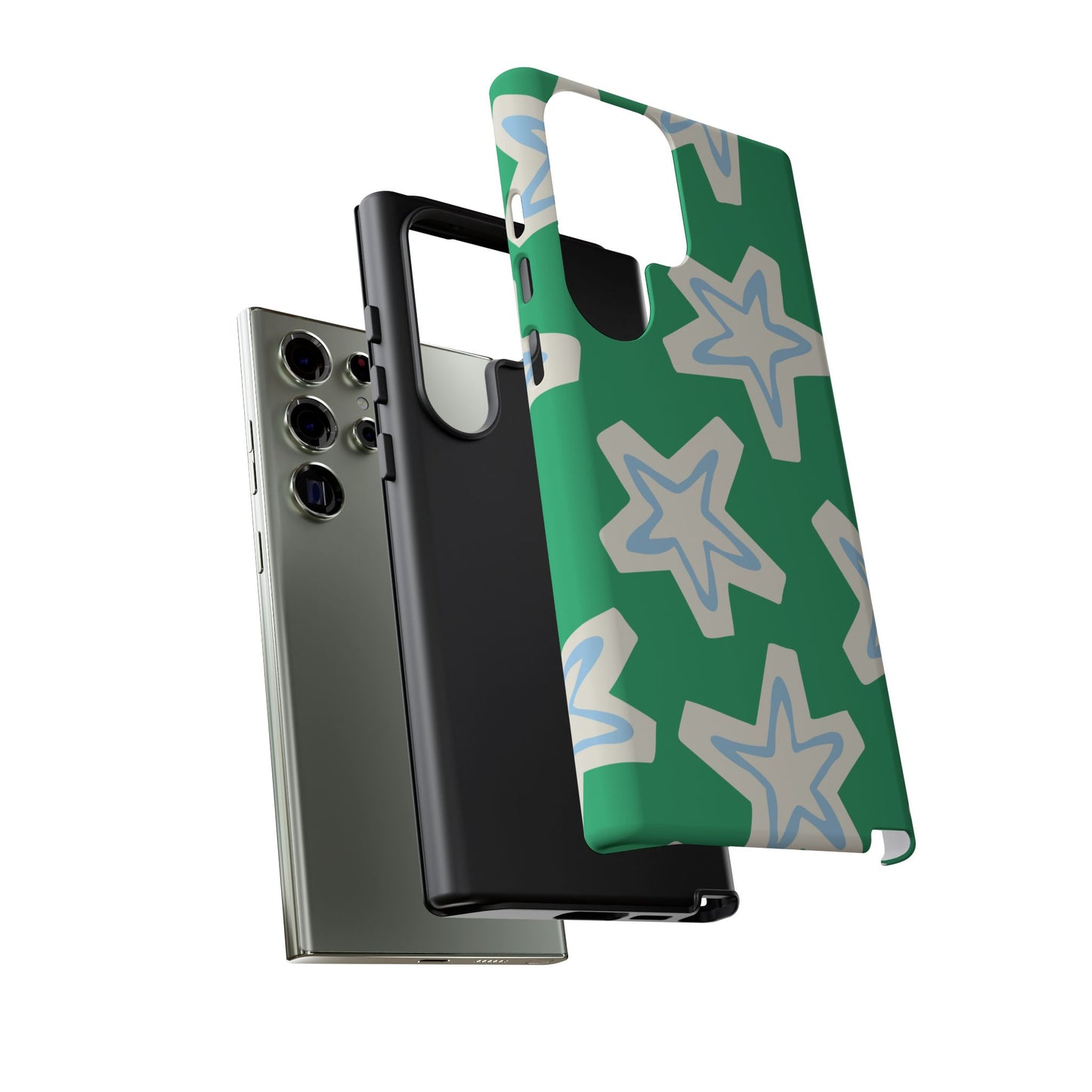 Retro Star Pattern Phone Case | Tough Cases, Colorful Cover for Phones, Phone Accessories, Gift for Her, Trendy Cases