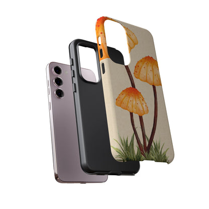 Mushroom Phone Case, Tough Cases for Nature Lovers, Unique Phone Covers, Gifts for Eco Enthusiasts, Fun Protective Cases