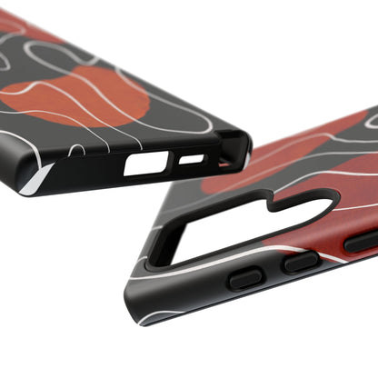 Stylish Phone Case with Abstract Design, Tough Cases for Modern Life, Trendy Phone Accessory, Unique Gift Idea, Holiday Present