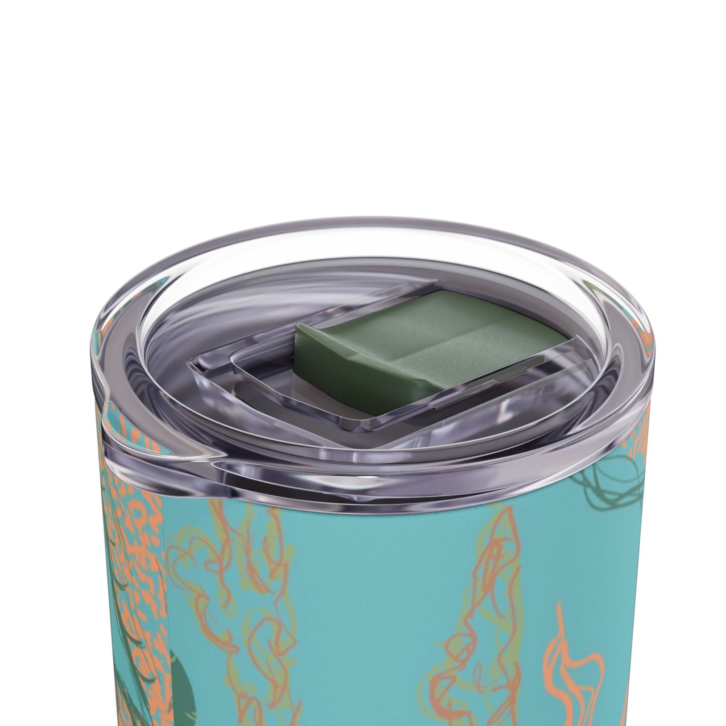 Vibrant Skinny Tumbler, Colorful Drinkware, Reusable Travel Mug, Eco-friendly Gift, Summer Hydration Cup, Stylish Beverage Container