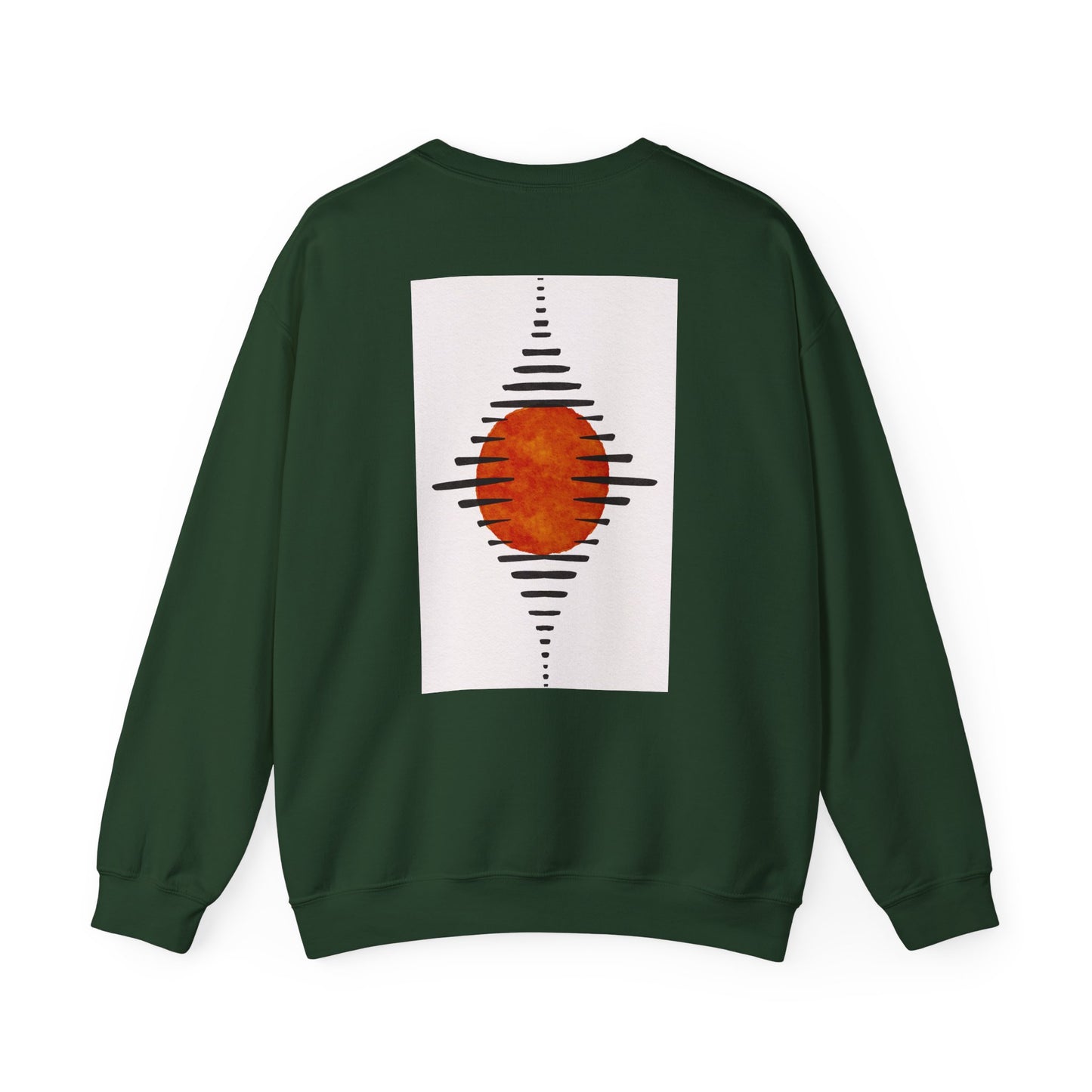 Lotus & Sun Graphic Sweatshirt, Relaxed Fit Crewneck, Perfect Gift for Spring, Cozy Fashion, Unisex Apparel, Gift for Him, Gift for Her, Fall Vibes, Autumn Crewneck