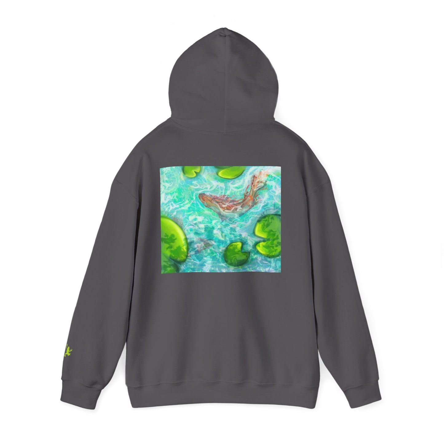 Nature-Inspired Unisex Hooded Sweatshirt, Comfortable Pullover, Casual Clothing, Eco-Friendly Gift, Chill Vibe Hoodie, Relaxing Outfit
