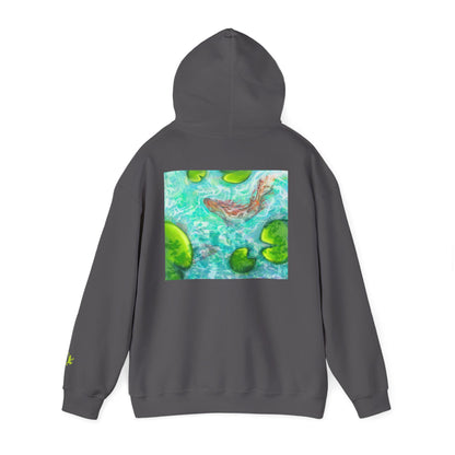 Nature-Inspired Unisex Hooded Sweatshirt, Comfortable Pullover, Casual Clothing, Eco-Friendly Gift, Chill Vibe Hoodie, Relaxing Outfit